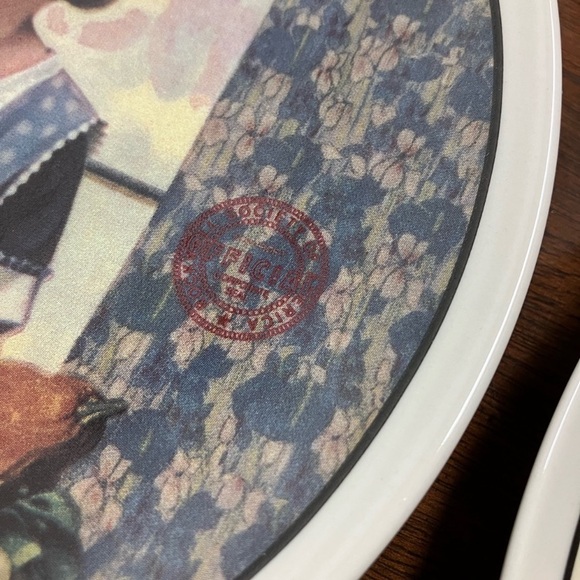 Vintage Norman Rockwell Decorative Plates Mother’s Day 1991-1993 Edition - Picture 7 of 10